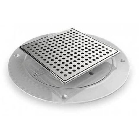 AKW Stainless Steel SFWA Waste Adaptor For Tiles Without Trapped Waste