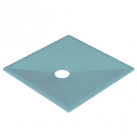 AKW Tuff Form Square Level Access Wet Room Floor Former 900mm x 900mm (1/5)