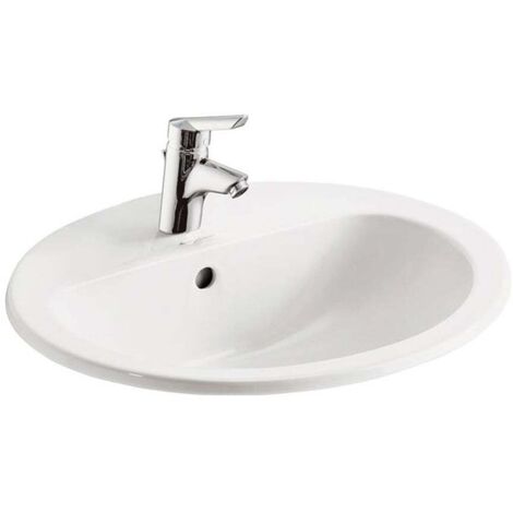 Armitage Shanks Orbit 21 Countertop Basin with Overflow 550mm Wide - 1 Tap Hole (1/2)