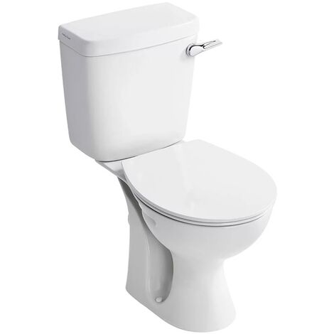 Armitage Shanks Sandringham 21 Close Coupled Toilet Lever Cistern - Soft Close Seat (1/2)
