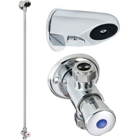 Bristan Sirrus Gummers Commercial Timed Flow Exposed Non Concussive Shower