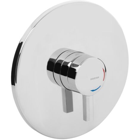 Bristan OPAC Thermostatic Concealed Mini Shower Valve with Lever Handle - Chrome (1/3)