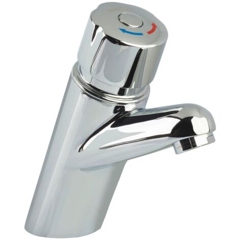 Bristan Temperature Control Basin Mixer Tap Non-Concussive - Chrome (1/2)
