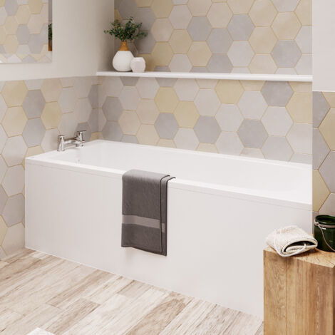 Ideal Standard Tesi Single Ended Idealform Rectangular Bath 1600mm x 700mm - Acrylic (inc Leg Set)