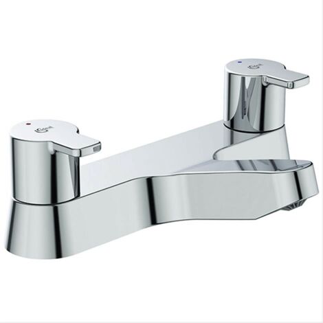 Ideal Standard Calista Dual Control Bath Filler Tap - Chrome (1/3)