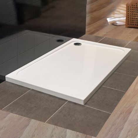 Merlyn MStone Rectangular Shower Tray With Waste 1000mm X 800mm - Stone ...