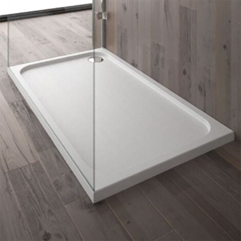 Merlyn MStone Rectangular Shower Tray With Waste 1200mm X 800mm - Stone ...