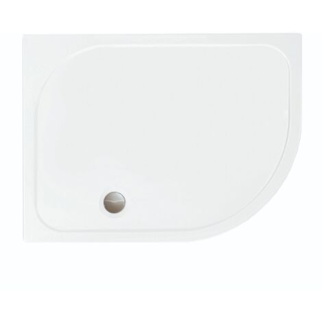 Merlyn MStone Offset Quadrant Shower Tray 1200mm X 900mm Right Handed ...