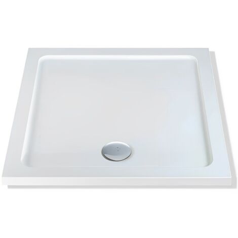 MX Elements Square Shower Tray 1000mm x 1000mm (inc Waste) (1/5)