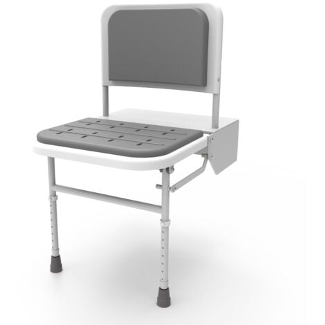 HOMCOM Shower Chair for the Elderly and Disabled, Adjustable