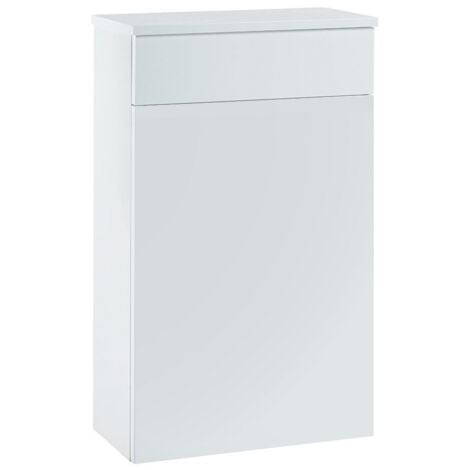 Orbit Supreme Back to Wall WC Toilet Unit 500mm Wide - Gloss White