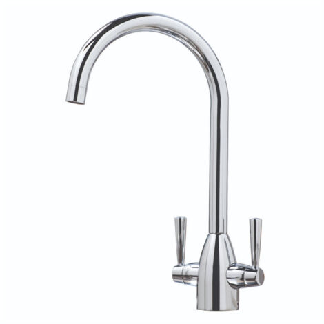 Orbit Marlo Kitchen Sink Mixer Tap Dual Handle - Chrome (1/4)