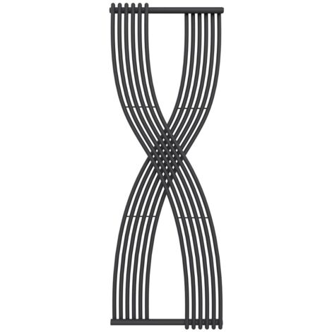 Reina Dimaro Designer Vertical Radiator 1760mm H x 620mm W Anthracite (1/4)