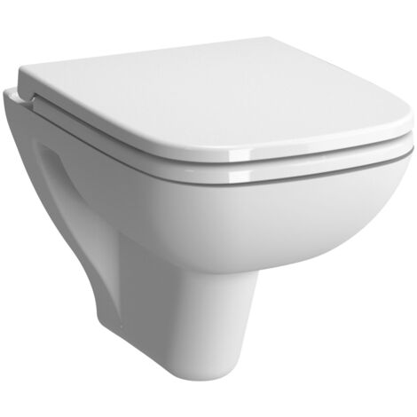 Vitra S20 Wall Hung Toilet - Soft Close Seat (1/5)