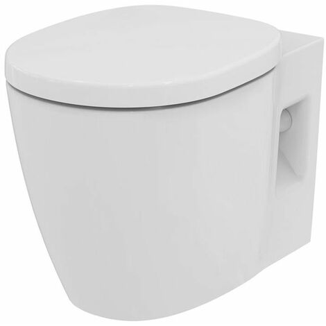 Ideal Standard Concept Freedom Raised Height Wall Hung Toilet 545mm Projection - Soft Close Seat