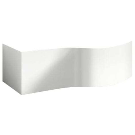Ceramica L Shaped Shower Bath Side Panel 1700mm