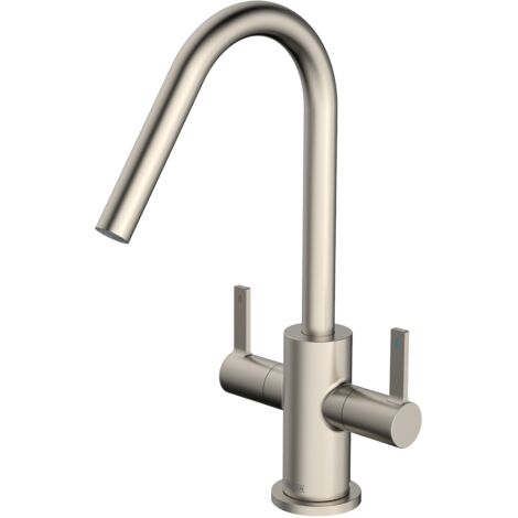 Bristan Cashew EasyFit Monobloc Kitchen Sink Mixer Tap - Stainless Steel (1/5)
