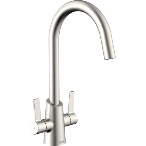 Bristan Acorn Easyfit Kitchen Sink Mixer Tap - Stainless Steel (1/4)