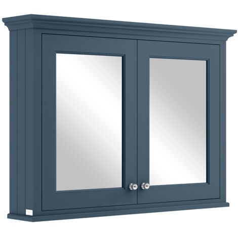 Bayswater Stiffkey Blue Bathroom Cabinet 750mm High x 1050mm Wide (1/5)
