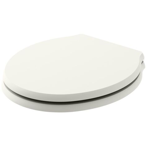 Bayswater Porchester Soft Close Toilet Seat Pointing White (1/2)