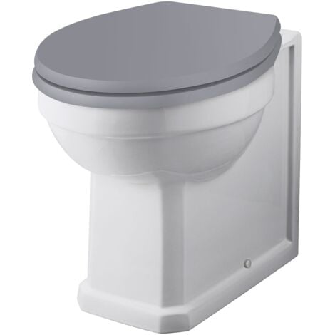 Bayswater Fitzroy Comfort Height Back to Wall Toilet Pan White