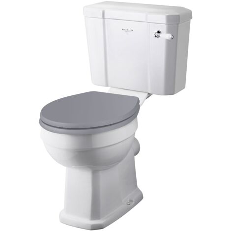 Bayswater Fitzroy Comfort Height Close Coupled Pan with Lever Cistern - Excluding Seat (1/4)