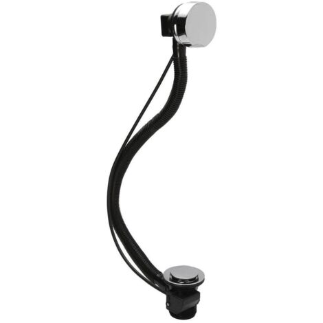 Nuie Economy Bath Pop Up Waste with Minimalist Overflow - Chrome