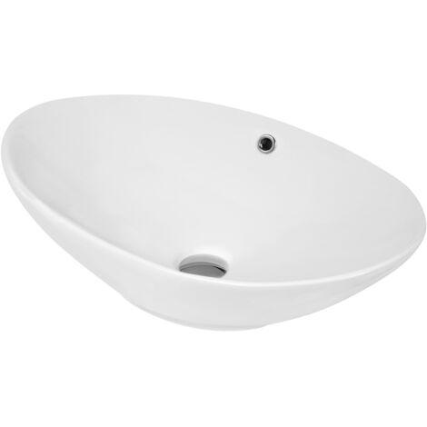 Hudson Reed Vessel Sit-On Countertop Basin 588mm Wide - 0 Tap Hole (1/3)