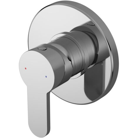 Nuie Arvan Manual Concealed Shower Valve Single Handle - Chrome (1/3)