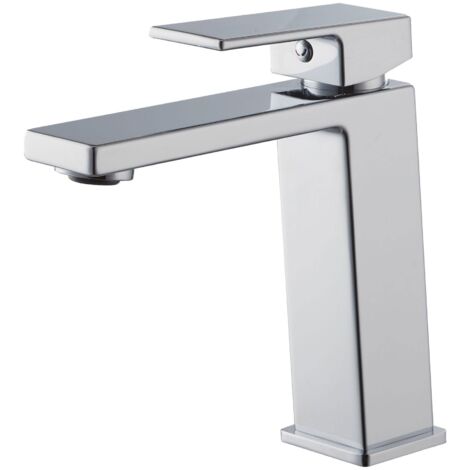 Vema Lys Basin Mixer Tap Deck Mounted - Chrome (1/3)