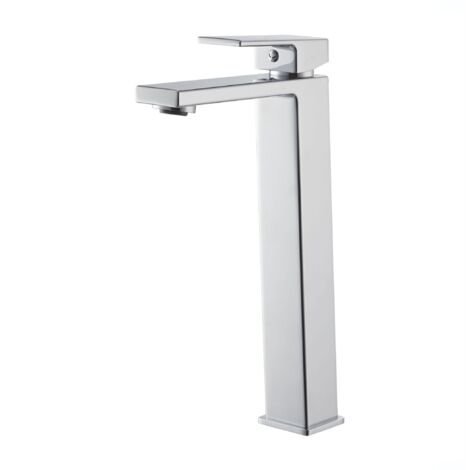 Vema Lys Tall Basin Mixer Tap Deck Mounted - Chrome (1/2)