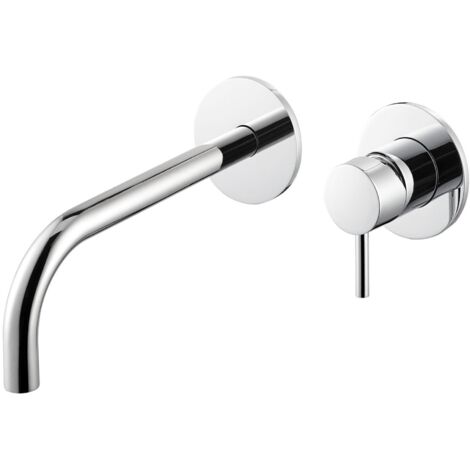 Vema Maira Basin Mixer Tap Wall Mounted - Chrome (1/3)