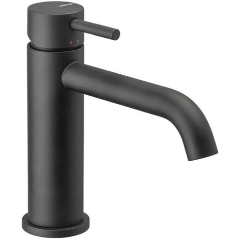 Vema Maira Basin Mixer Tap Deck Mounted - Matt Black (1/5)