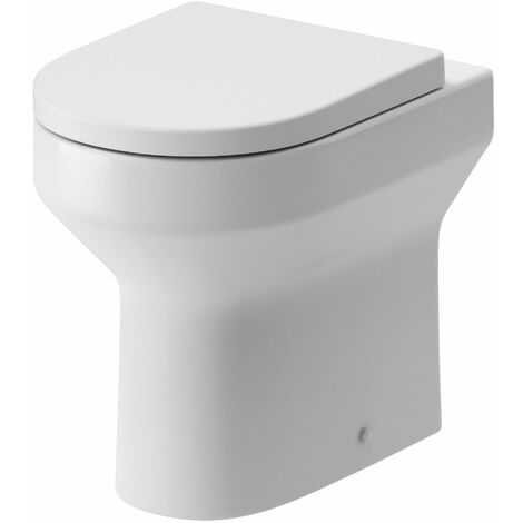 Signature Inca Comfort Height Back to Wall Toilet 520mm Projection - Soft Close Seat