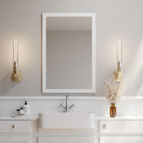 Traditional bathroom mirror deals cabinet