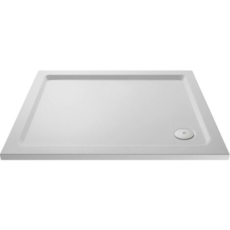 Nuie Pearlstone Slip Resistant Rectangular Shower Tray 1000mm x 900mm
