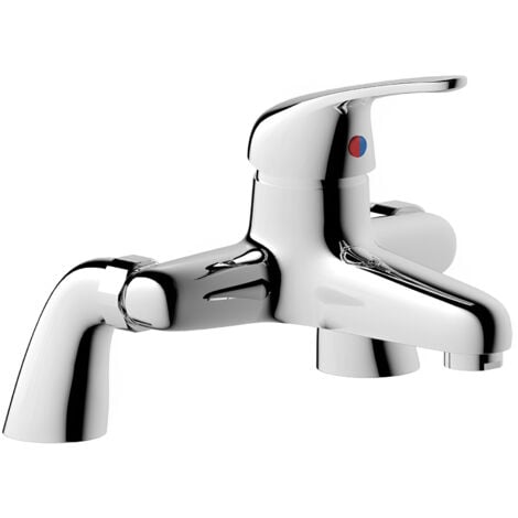 Signature Express Bath Filler Tap Pillar Mounted - Chrome