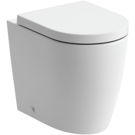 Signature Nazca Back To Wall Toilet - Soft Close Seat