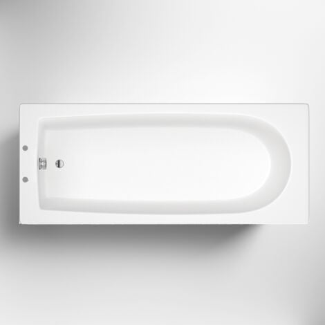 Signature Olympus Single Ended Rectangular Bath 1700mm x 700mm 2 Tap Hole (inc Leg Set)