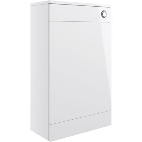 Signature Aalborg Back to Wall WC Toilet Unit 500mm Wide - White Gloss
