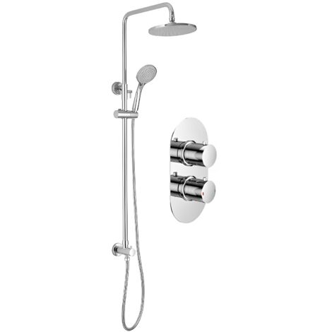 Bristan Hourglass Concealed Dual Control Shower Pack