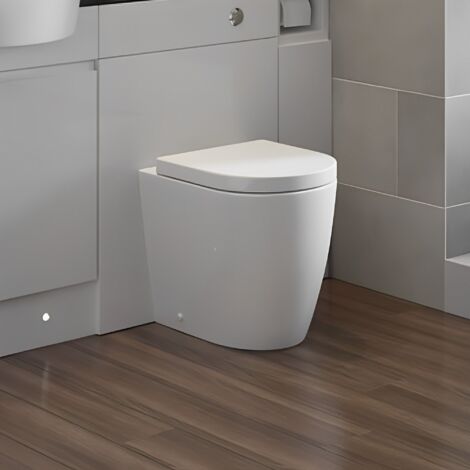 Signature Nazca Back to Wall Rimless Toilet - Soft Close Seat (1/5)