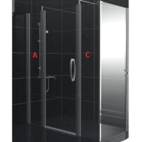 AKW Larenco Full Height Side Panel 700mm Wide