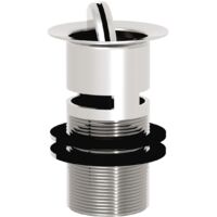 Bristan Round Flip Top Basin Waste Chrome - Slotted