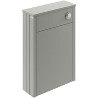 Hudson Reed Old London Back to Wall WC Unit 550mm Wide - Storm Grey
