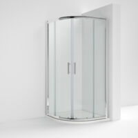 Nuie Pacific Quadrant Shower Enclosure 800mm x 800mm - 6mm Glass