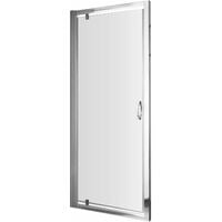 Nuie Ella Pivot Shower Enclosure 760mm x 760mm Excluding Tray - 5mm Glass