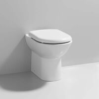 Nuie Lawton Round Back to Wall Toilet Pan - BTW005