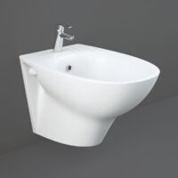 RAK Morning Wall Hung Bidet with Exposed Fixings - MORBD2100AWHA