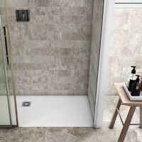 RAK Feeling Bathtub Replacement Rectangular Shower Tray 1700mm x 700mm Solid White